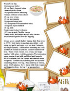 Warm Crab Dip Free Kids Recipe Downloads